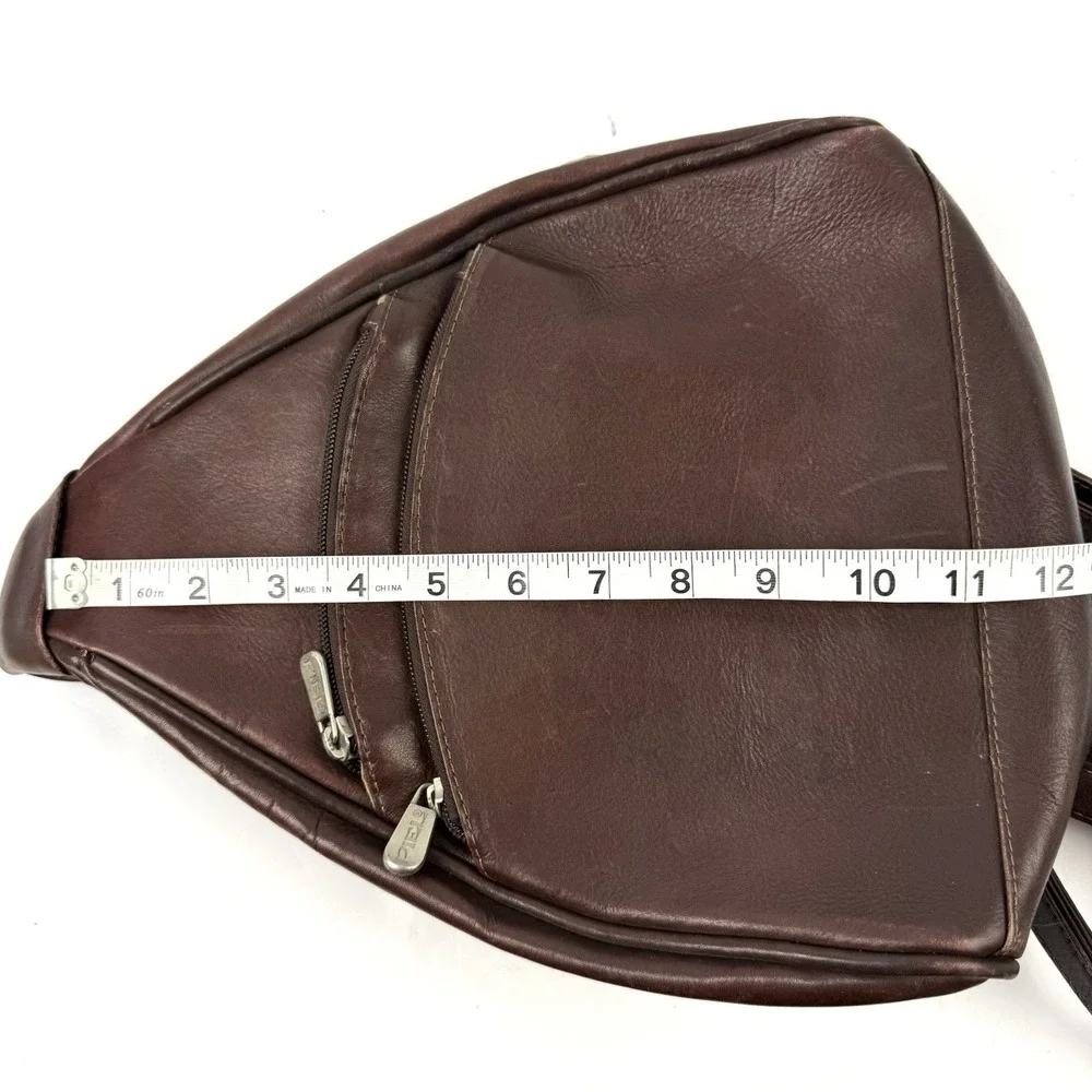Piel Vintage Backpack Brown Leather Convertible Shoulder Bag Made‎ In Colombia